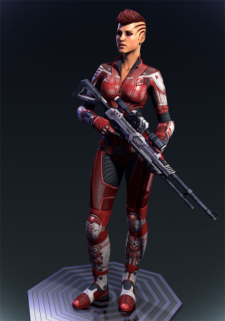 Illustration for article titled The (Fake) Mass Effect Characters Of The Future Are An Amazing Sight